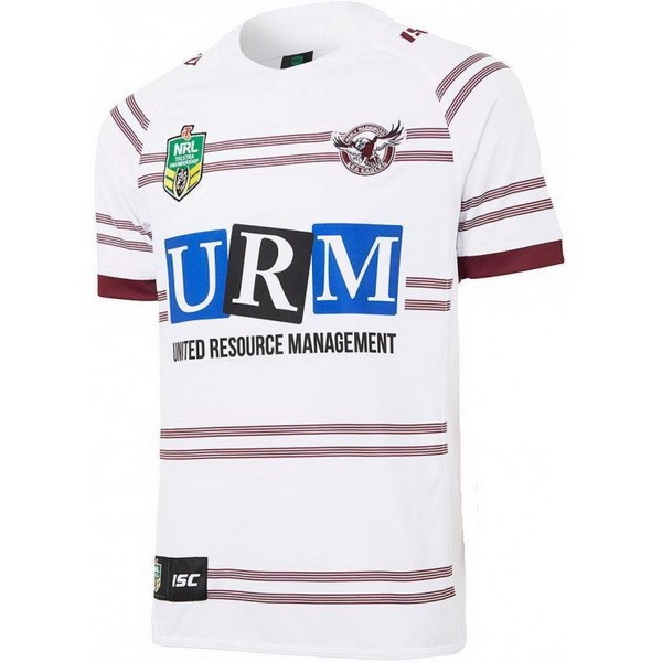 Camiseta Manly Sea Eagles Segunda equipo 2018 Blanco